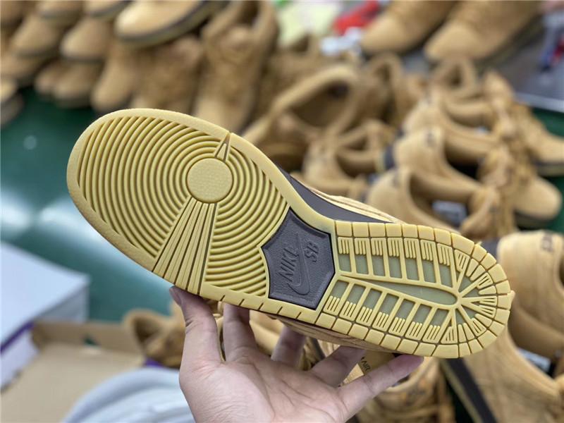 Pk God Sb dunk low wheat mocha retail materials ready to ship